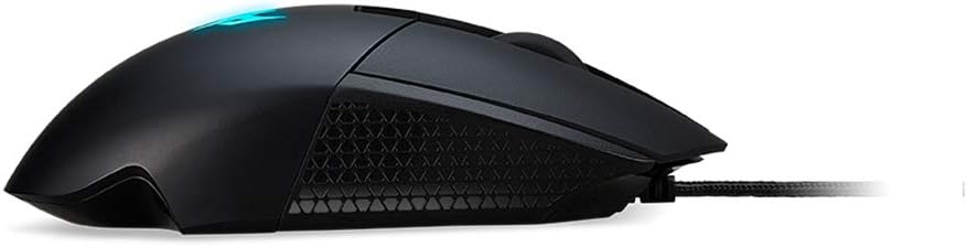acer Predator Cestus 315 Gaming Mouse with PixArt Sensor, Adjustable DPI & 8 Buttons Including Burst Fire, (Pack of 1)