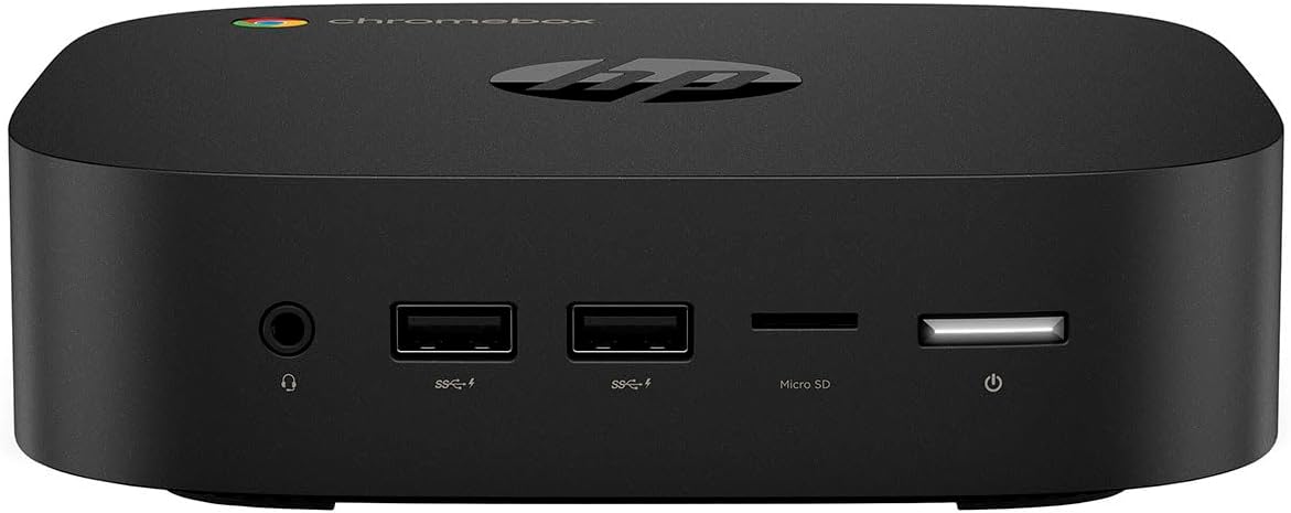 HP Chromebox G4 Chromebox - Intel Core i5 13th Gen i5-1345U - vPro Technology - 8 GB - 64 GB Flash Memory Capacity - Desktop Mini - Intel Chip - ChromeOS - Intel Iris Xe Graphics DDR4 SDRAM - IEEE 802