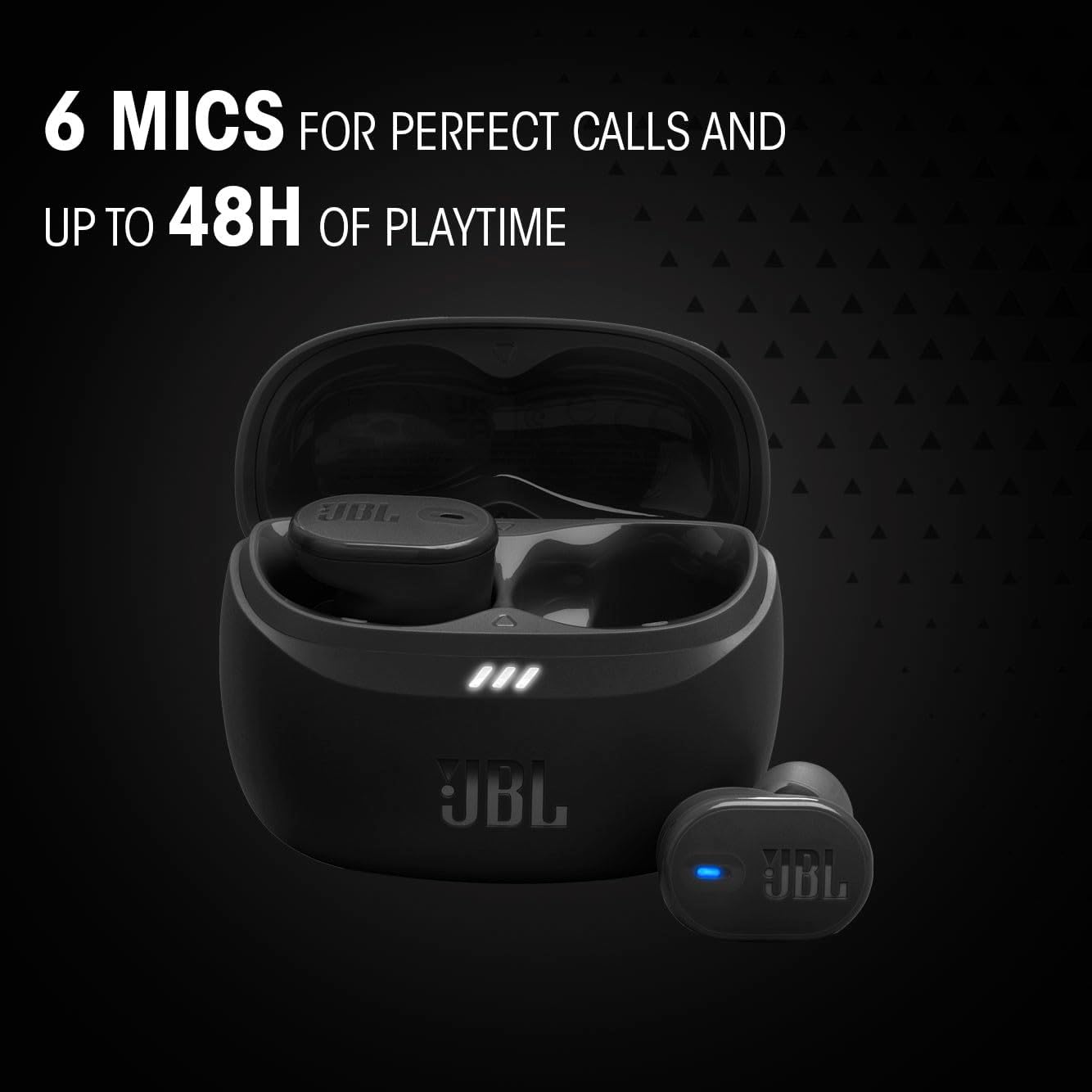 JBL Tune Buds 2 - True Wireless Noise Cancelling Earbuds with JBL Spatial Sound and Smart Ambient Technology, 6 mics for Perfect Calls, up to 48Hrs of...