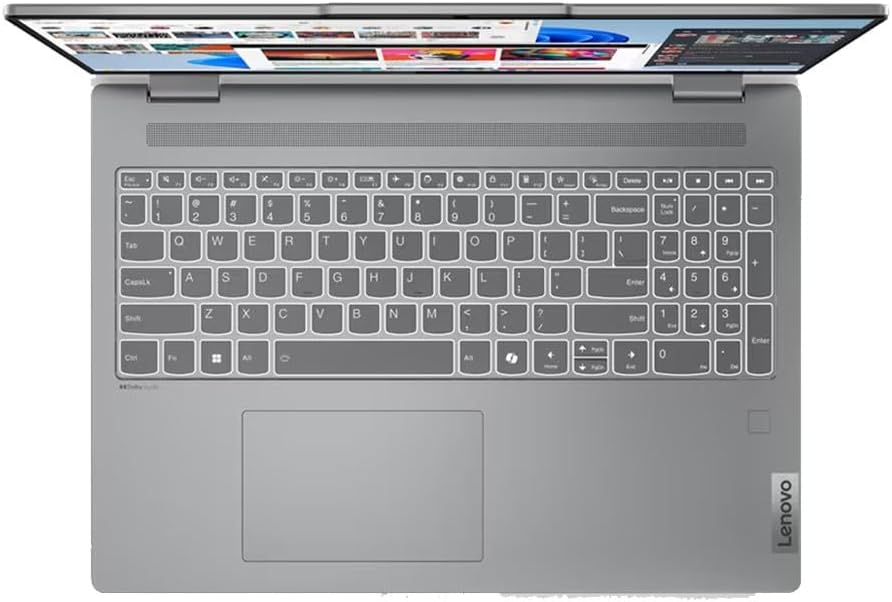 Lenovo IdeaPad 5 2-in-1 16AHP9 Laptop, 8-Core AMD Ryzen 7 8845HS, 16