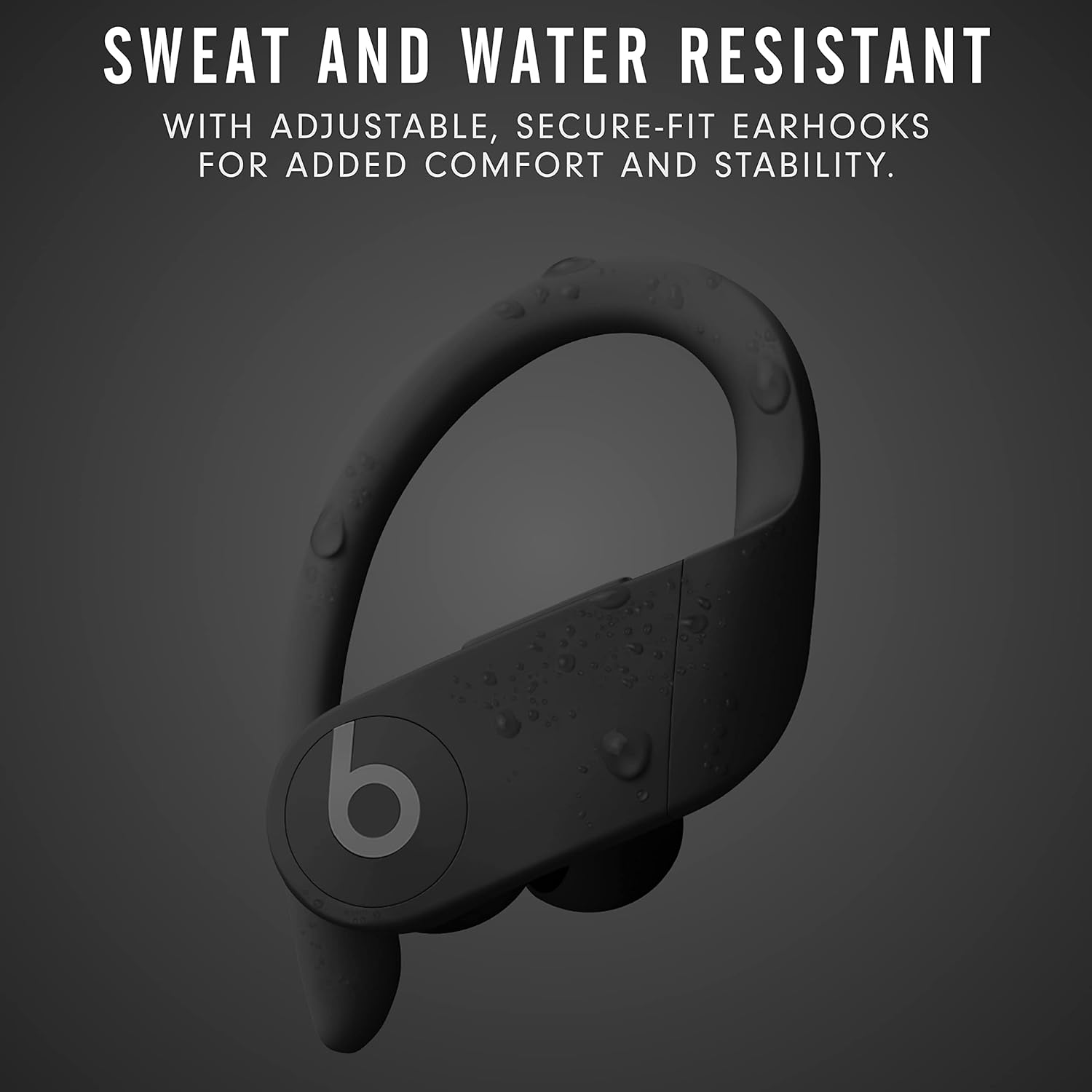 Beats Powerbeats Pro Wireless Earbuds - Apple H1 Headphone Chip, Class 1 Bluetooth Headphones, 9 Hours of Listening Time, Sweat Resistant, Built-in Microphone - Black