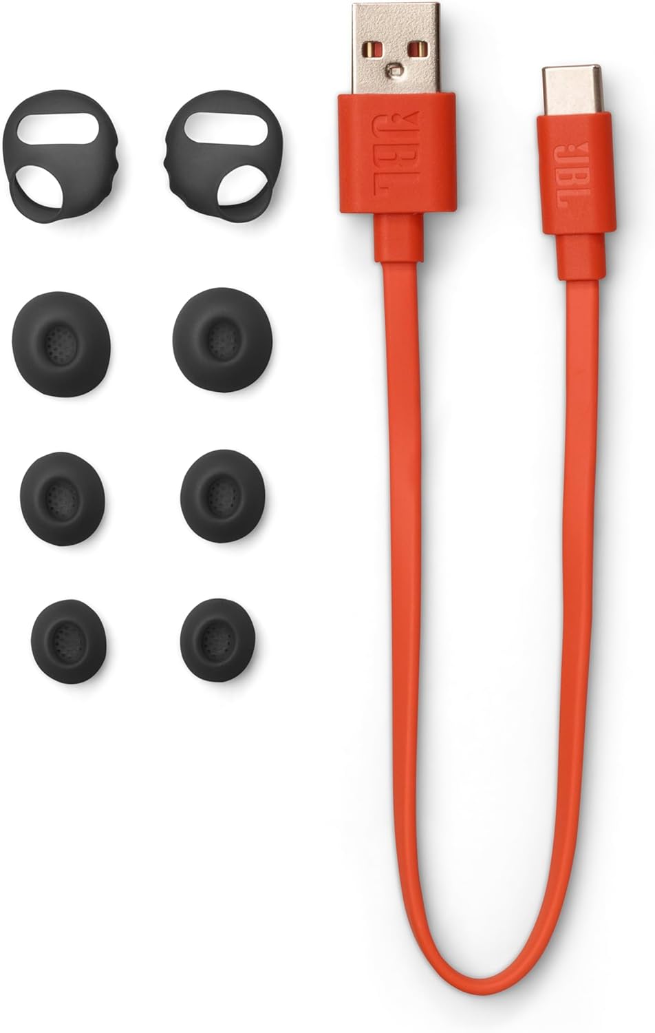 JBL Endurance Race 2 - Waterproof (IP68) Sports True Wireless Earbuds with 4 mics for Crisp, Clear Calls, JBL Pure Bass Sound, 48Hrs of Playback, Plus Speed Charging & Active Noise Cancelling (Black)