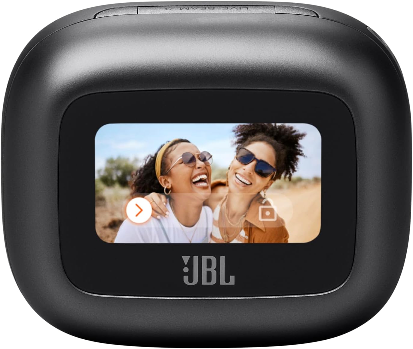 JBL Live Beam 3 - True Wireless Noise-Cancelling Stick-Closed Earbuds, 48Hrs Total Playback, Wireless Charging, 6 Mics for Perfect Calls, Multi-Point Connection, IP55 Waterproof and dustproof (Black)