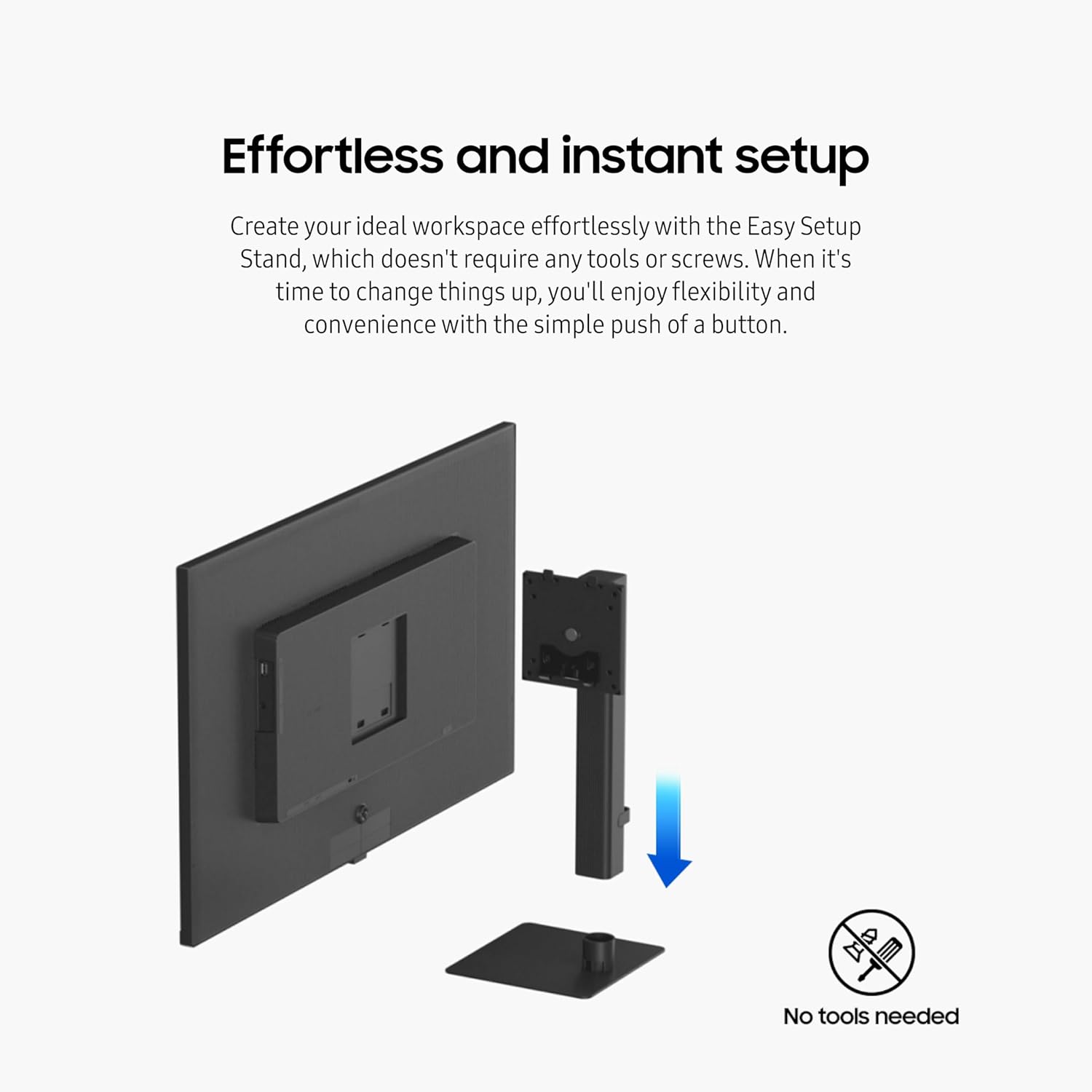 SAMSUNG 32-Inch ViewFinity S7 (S70D) Series 4K UHD High Resolution Monitor with HDR10, Multiple Ports, Easy Setup Stand, Advanced Eye Care, LS32D702EANXGO, 2024