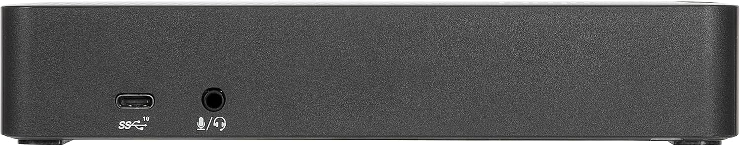 Targus USB C Docking Station Universal DV4K, USB C Laptop Docking Station Dual Monitor 2 HDMI, with Legacy Host Power Kit, Works w/Operating Systems Like Windows, Mac, Android, iOS (DOCK182USZ)