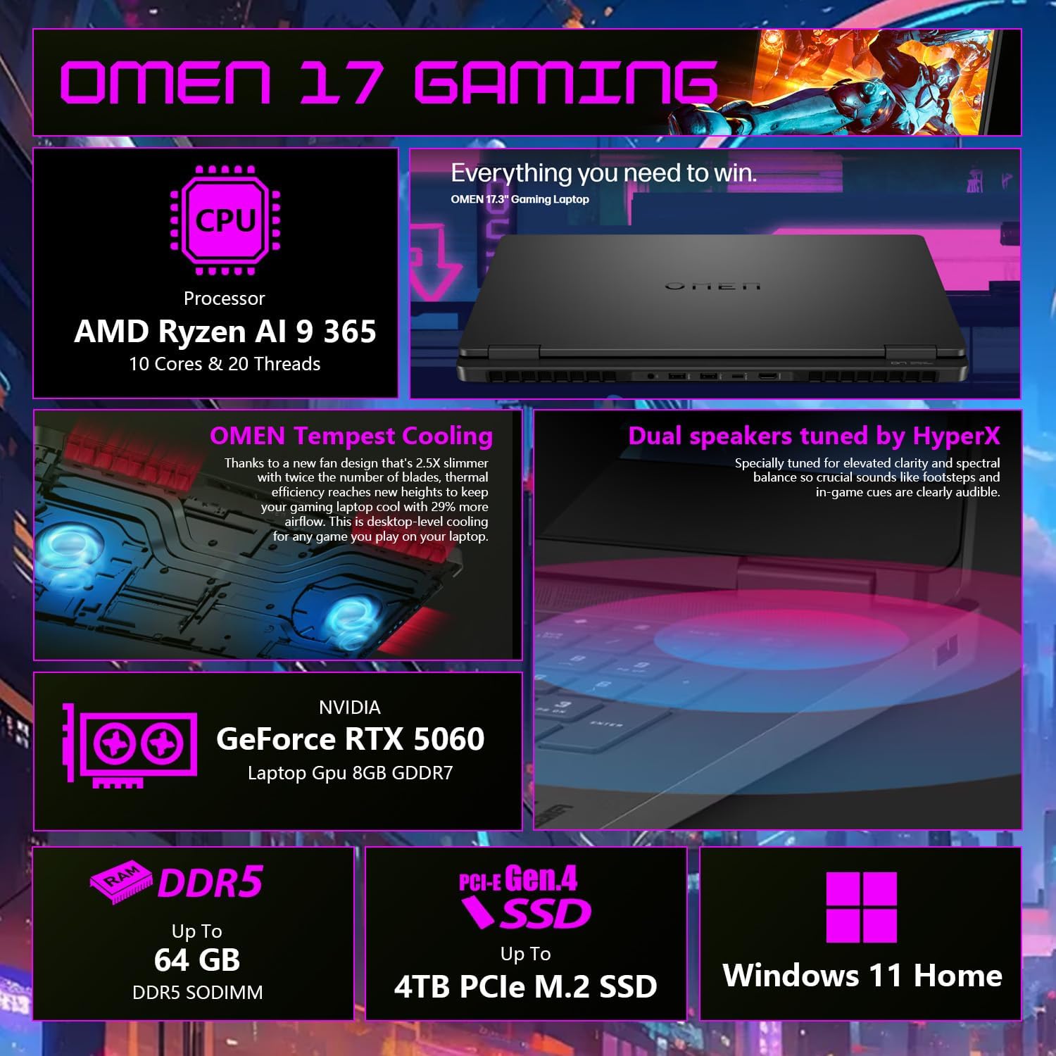 HP OMEN 17.3