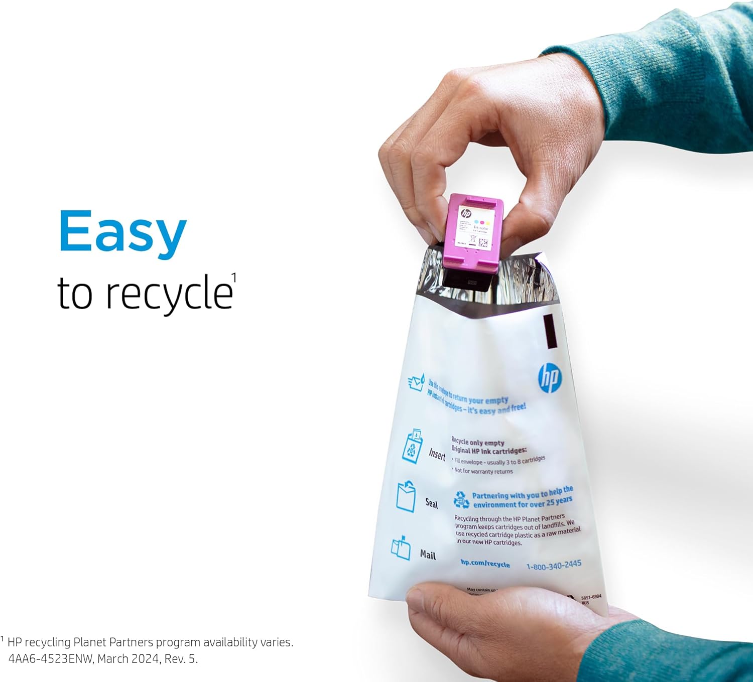 HP 971 | PageWide Cartridge | Yellow | Works OfficeJet Pro X451, X476, X551, X576 | CN624AM