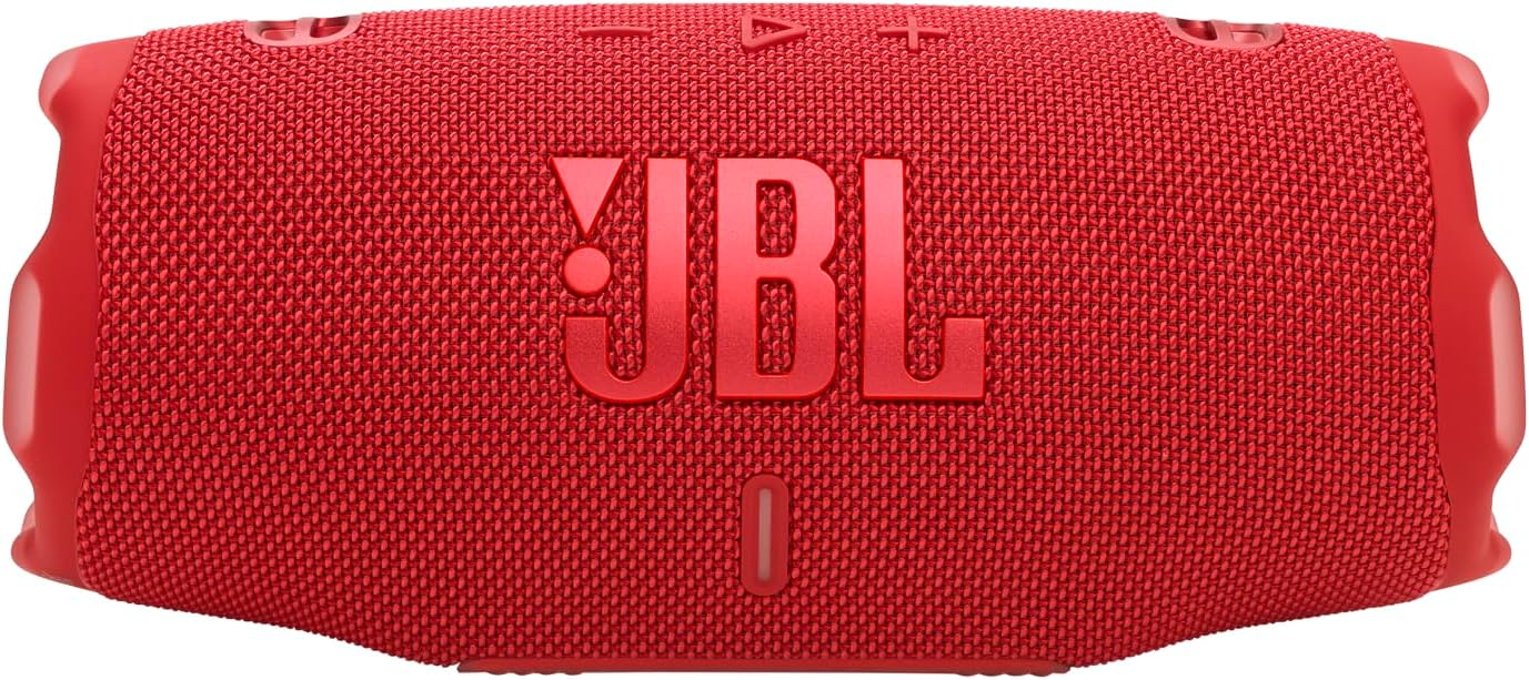 JBL Charge 6 Portable Waterproof & Drop-Proof Bluetooth Speaker (Red)