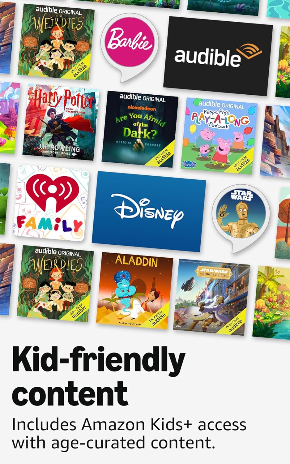 Amazon Echo Pop Kids, Marvel's Avengers including Amazon Kids+, with Echo Glow, Designed for Alexa+