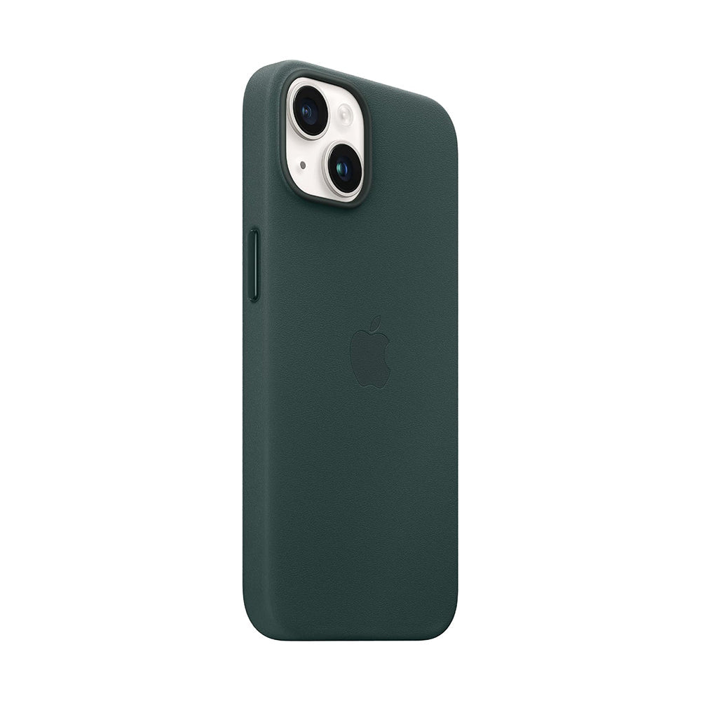 Apple iPhone 14 Plus Leather Case with MagSafe Forest Green
