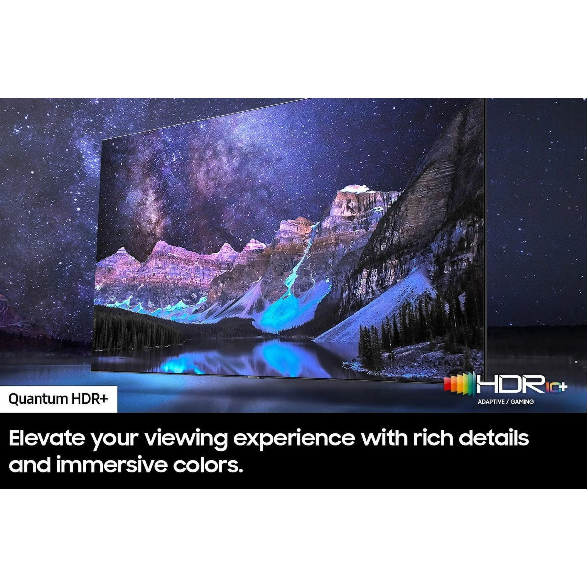 SAMSUNG 75-Inch 4K QLED Smart TV QN75Q80CAFXZA - Titan Black (Renewed)